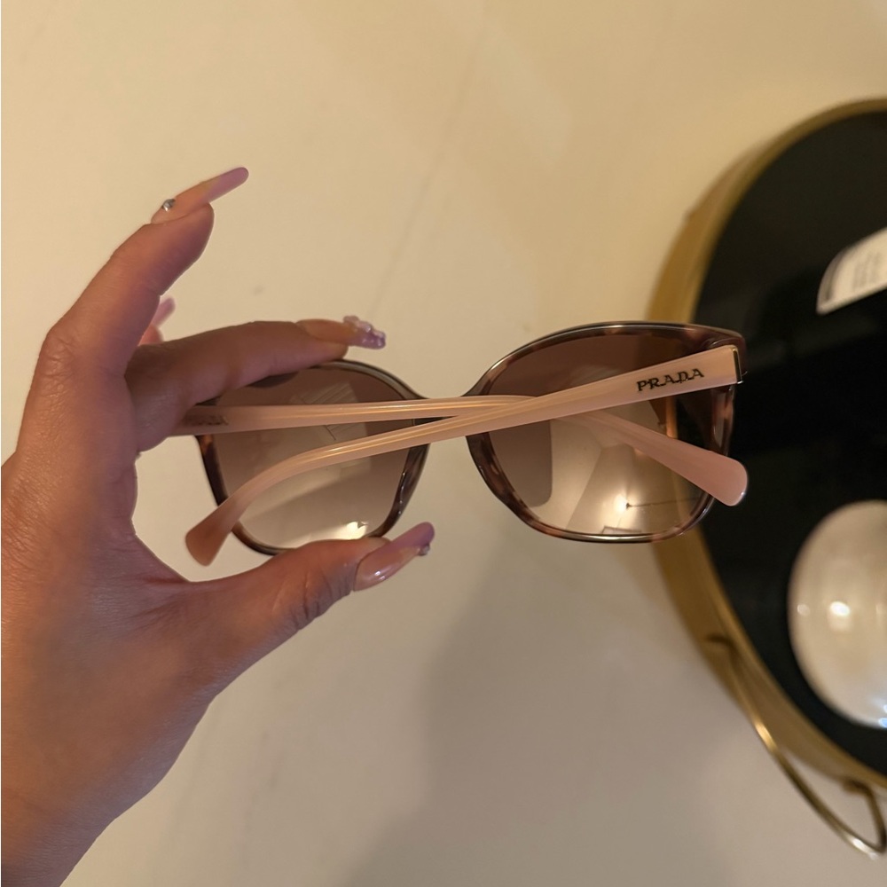 Prada Tortoise Pink Sunglasses - Picture 3 of 3
